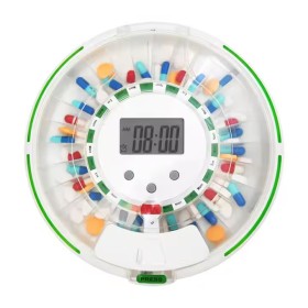 Zoomcare smart pill dispenser custom pill box storage with alarm for intelligent old-age service